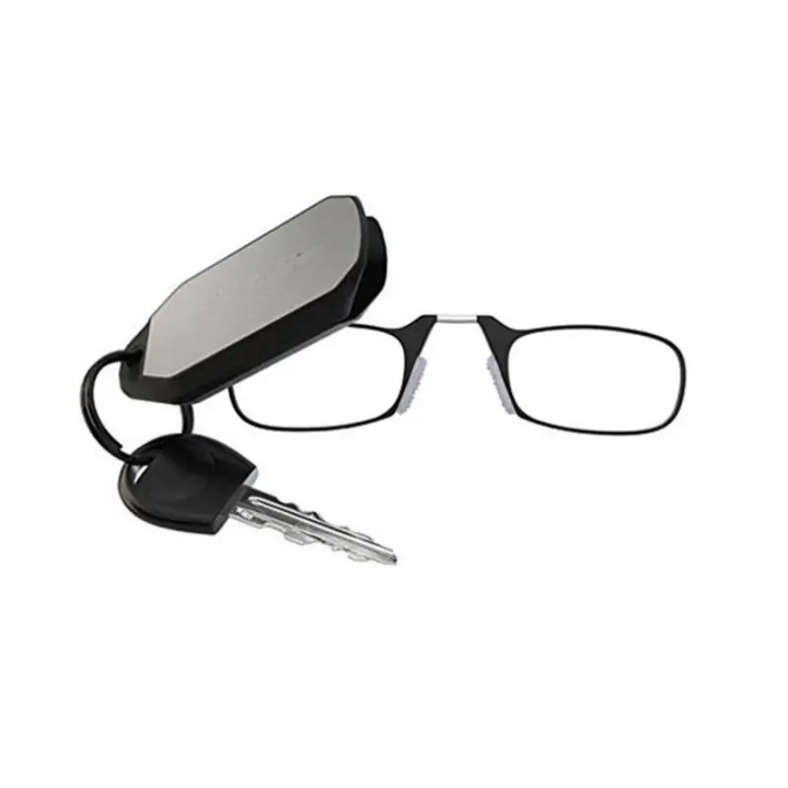 نظارة قراءة ميدالية محمولةPocket Reading Glasses with Keychain - الصورة 6