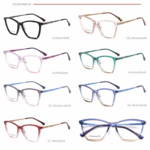 نظارات معدن وباغه تصليح لجميع الاعمار شبابيه