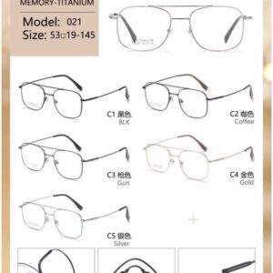 نظارة معدن تيتانيوم شبابي