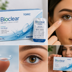 عدسات بايوكلير توريك الشفافة السنوية | BioClear Toric Clear Contact Lenses