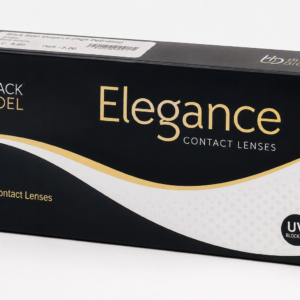 عدسات بلاك بيوبل إليجانس الشفافة السنوية | Black Bioel Elegance Clear Contact Lenses