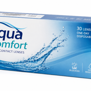 عدسات أكوا كومفرت الشفافة اليومية (30 عدسة) | Aqua Comfort Daily Contact Lenses - 30 Pack